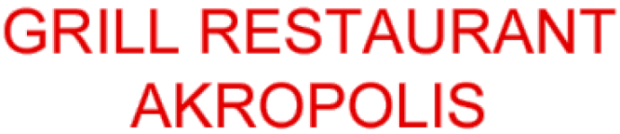 Grillrestaurant Akropolis